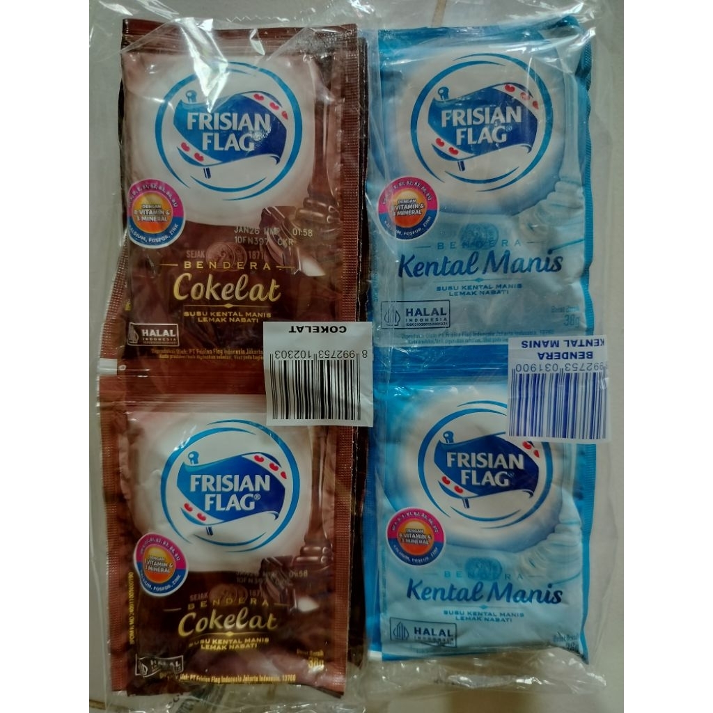 

Susu Frisian Flag Sachet ( 1 bungkus isi 6 Pcs )