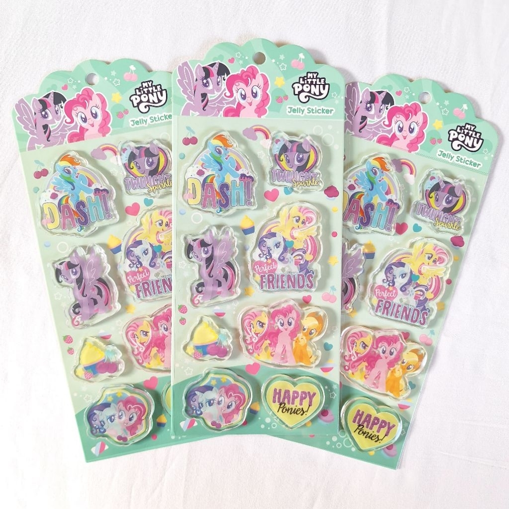 

My Little Pony Stickers Jelly Adinata / Stiker / Label / Perekat