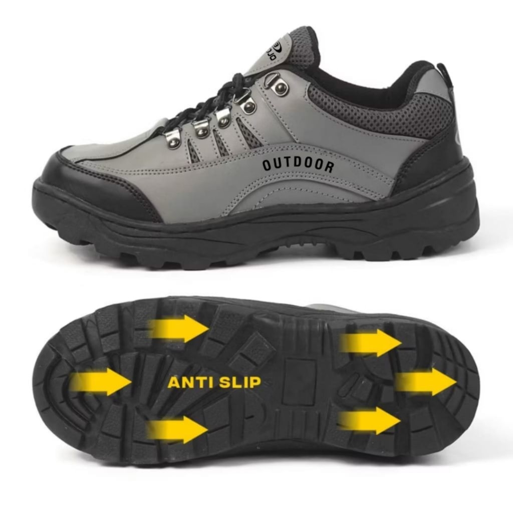CUCI GUDANG HOT SALE Sepatu Hiking Sepatu Gunung Outdoor Adventure Sepatu Tracking Sepatu Kerja