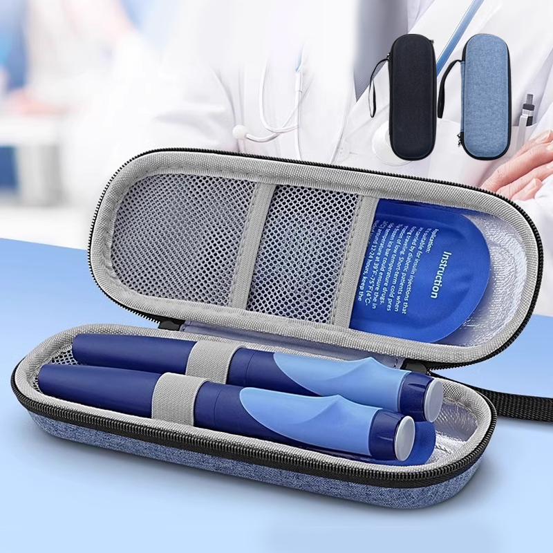 Portable Insulin Bag Insulin Cooler Bag Travel Tempat Insulin Pen Cooler Insulin Cooler Travel Case