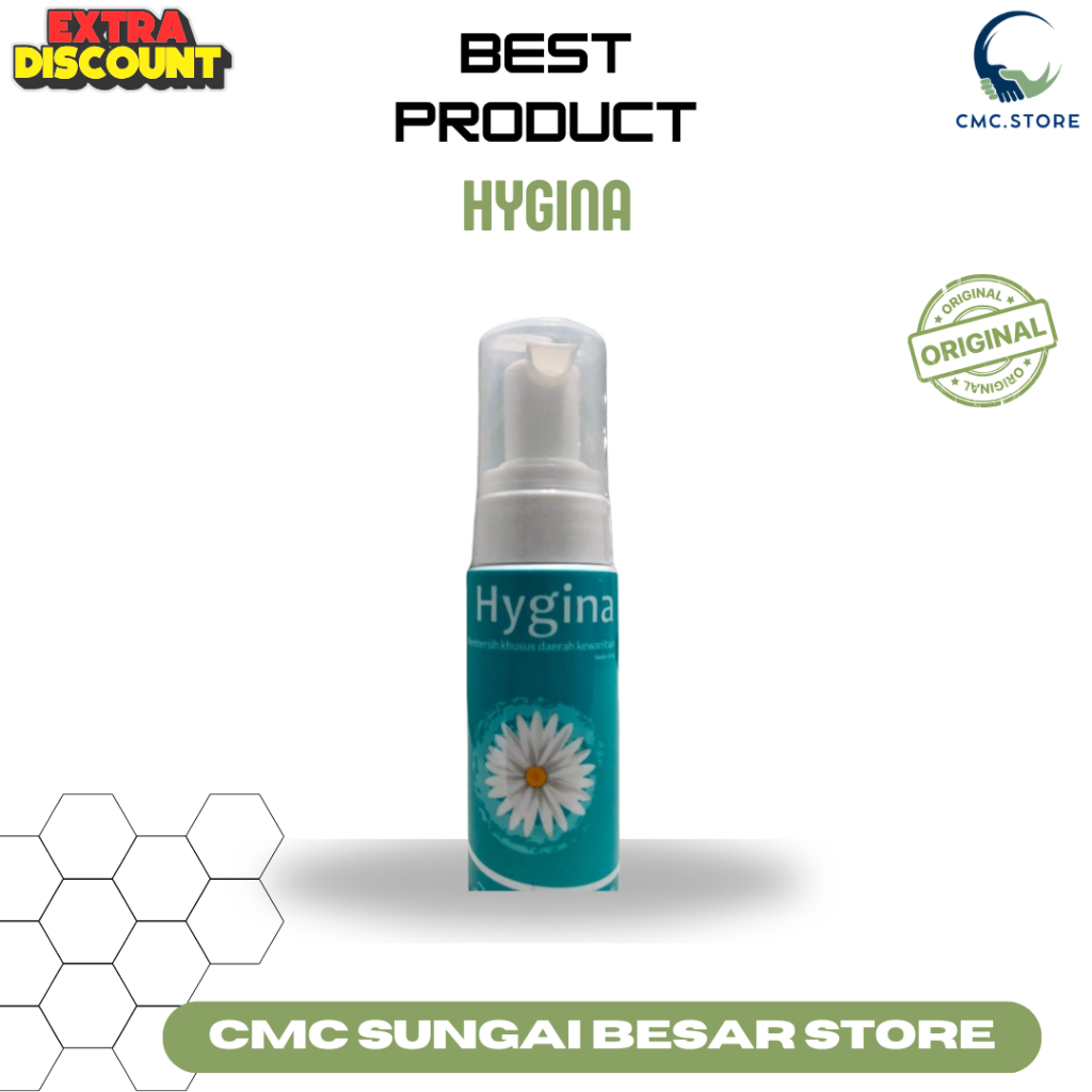 Hygina Foam 50ml-Sabun Pembersih Khusus Area Kewanitaan / Hygina Foam