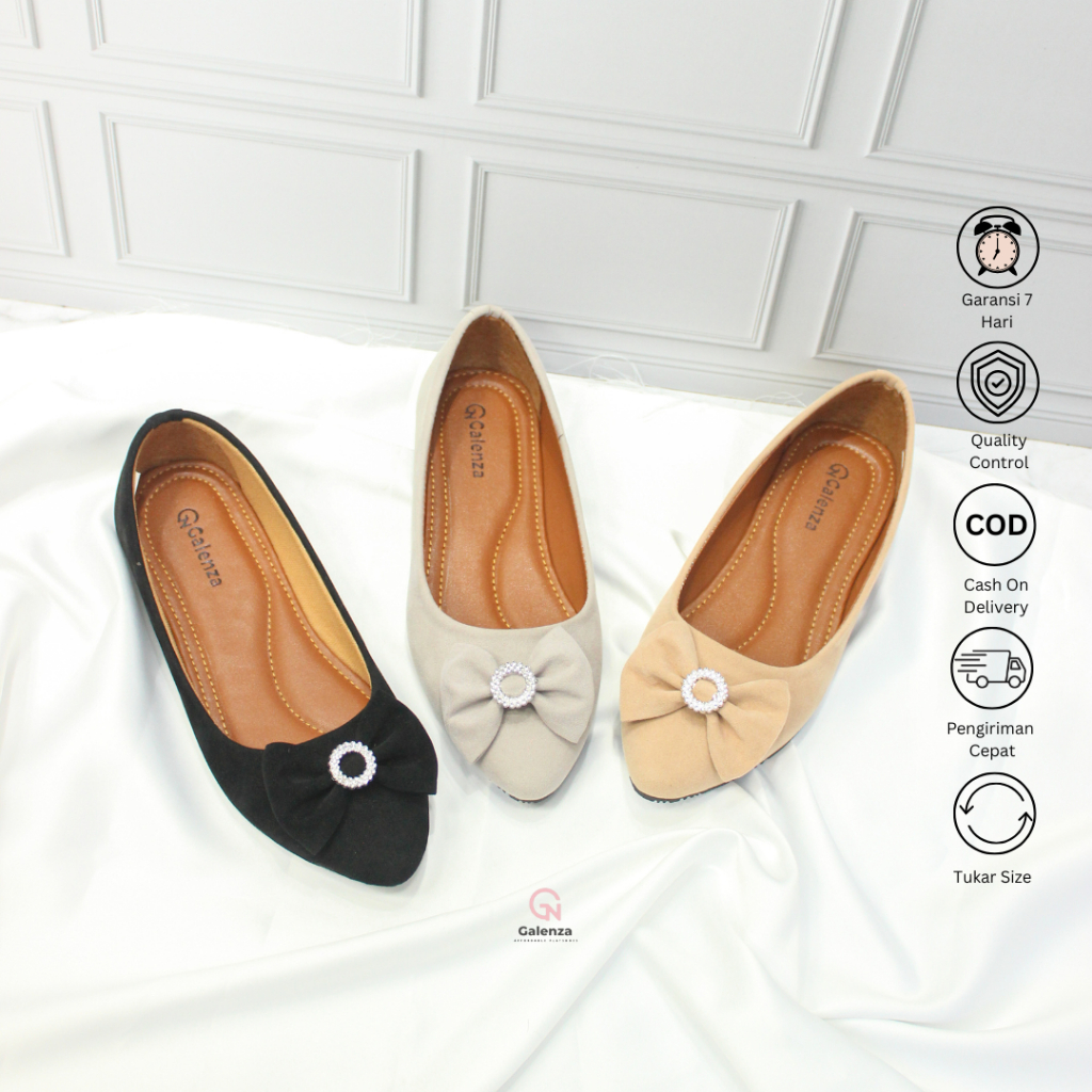 Galenza - Vaia Sepatu Flatshoes Wanita