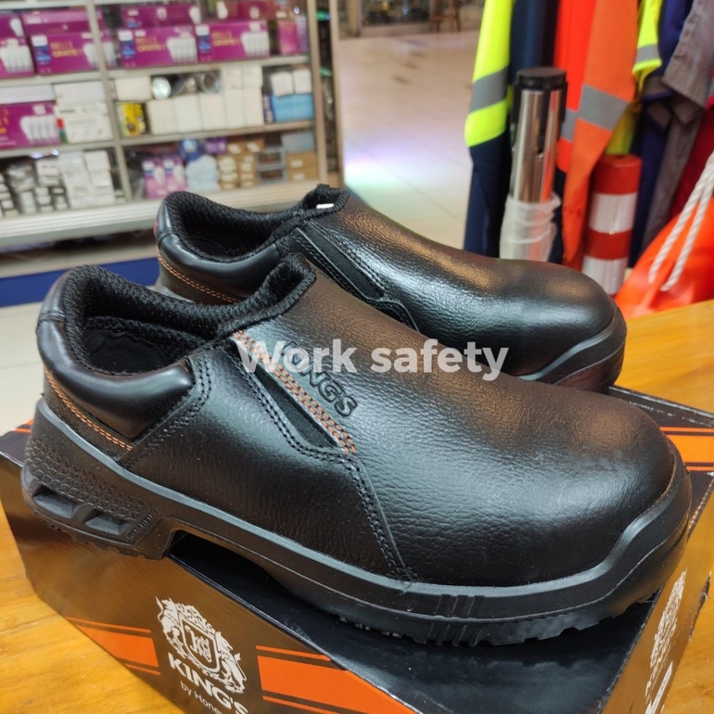 SAFETY KINGS KWD 207 X HITAM - SEPATU SAFETY KINGS KWD 207 X