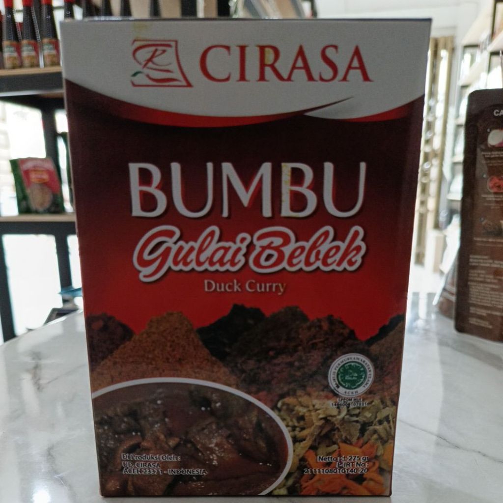 

Bumbu Masak Gulai Bebek, CIRASA