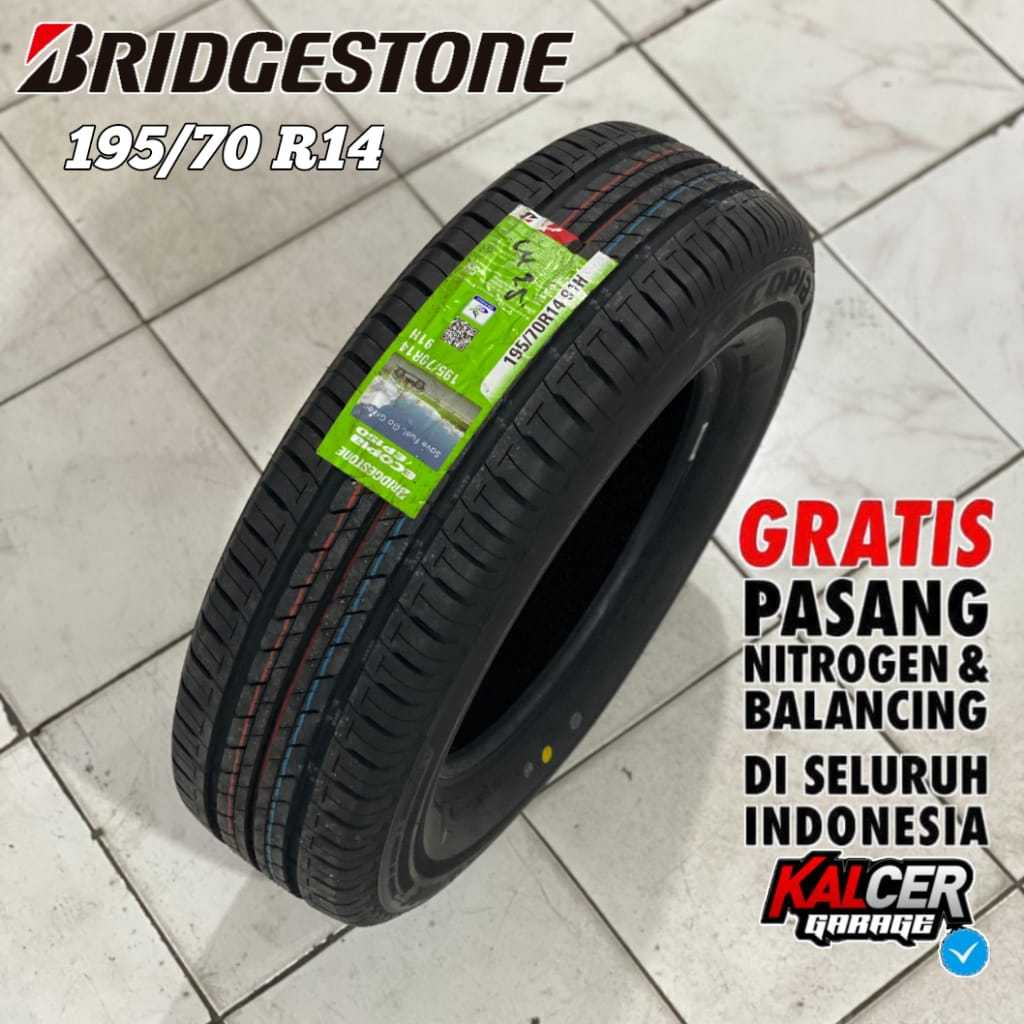 BAN MOBIL KIJANG AVANZA RING14 195/70 BRIDGESTONE ECOPIA