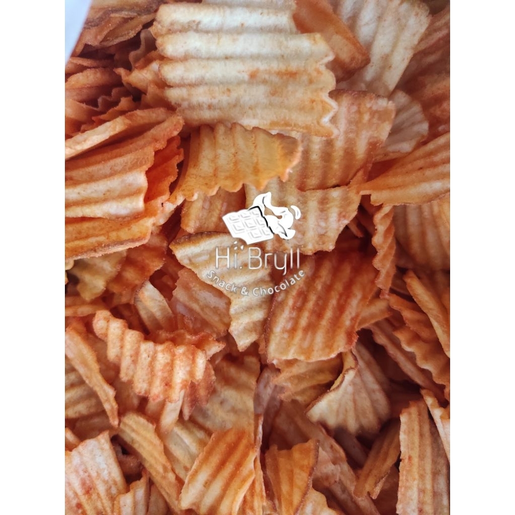 

Snack kiloan cuba TES 180gr keripik singkong