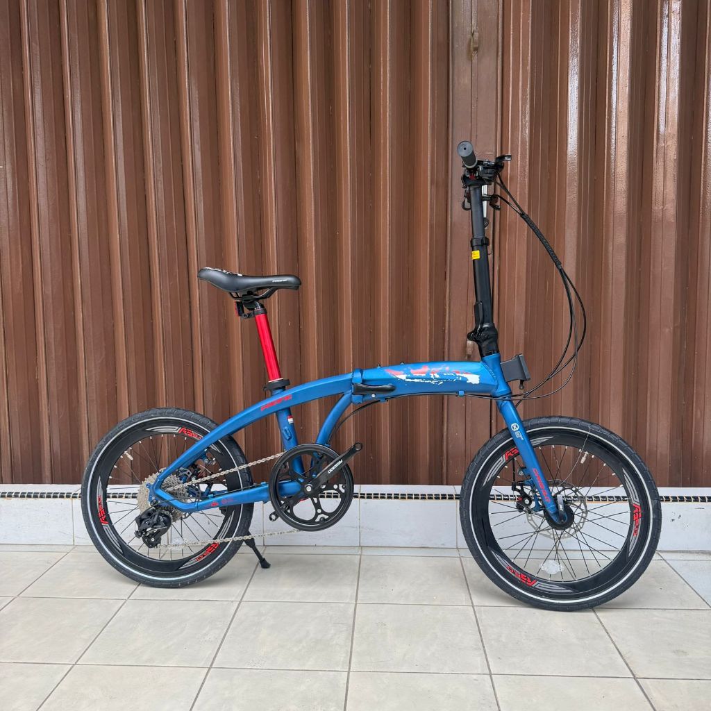 (BTM) Sepeda Lipat 20 Noris 8.0 Flat Bar Build