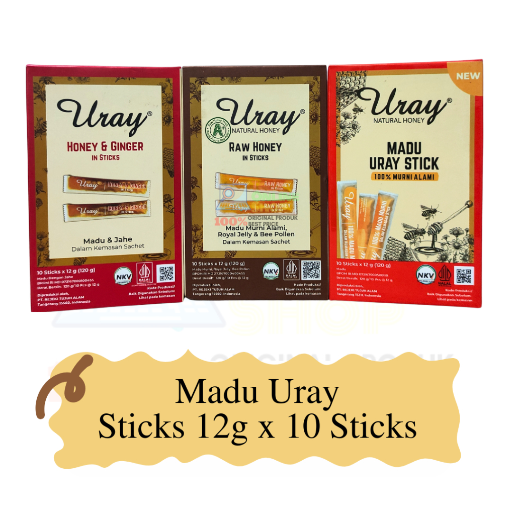 

Madu Uray 10 Sticks x 12 gr