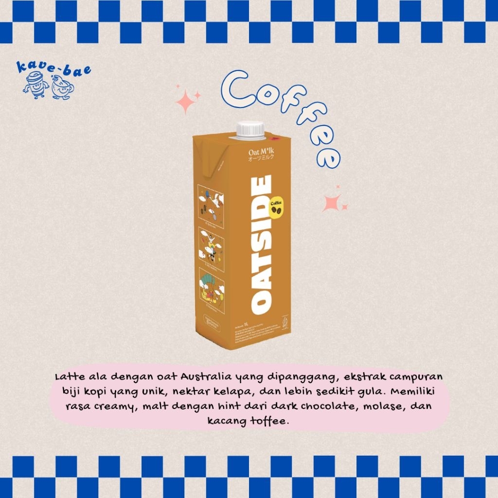 

Oatside Milk Coffee Susu Oat Nabati Rasa Kopi