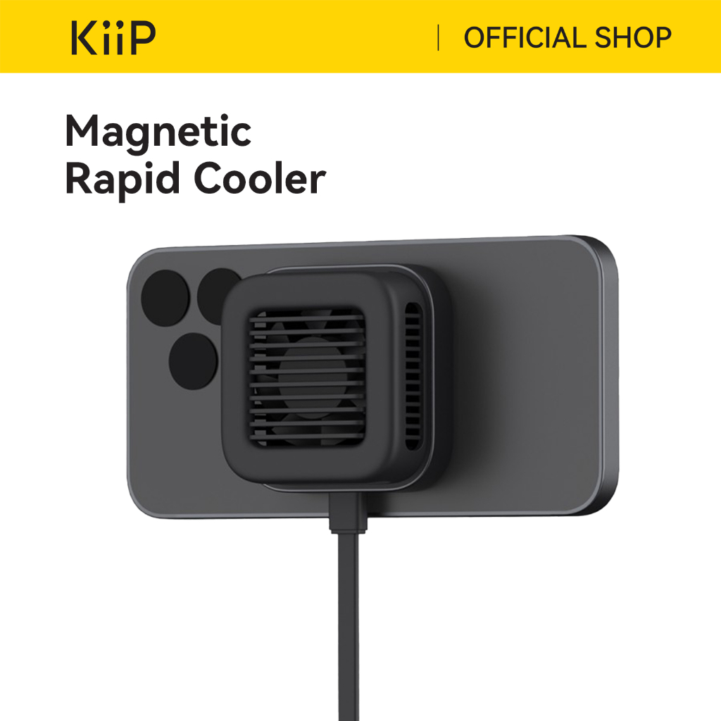 KiiP Wireless FW5 Charging Magnetic Cooler Pendingin HP Gaming Fan Radiator Cooling