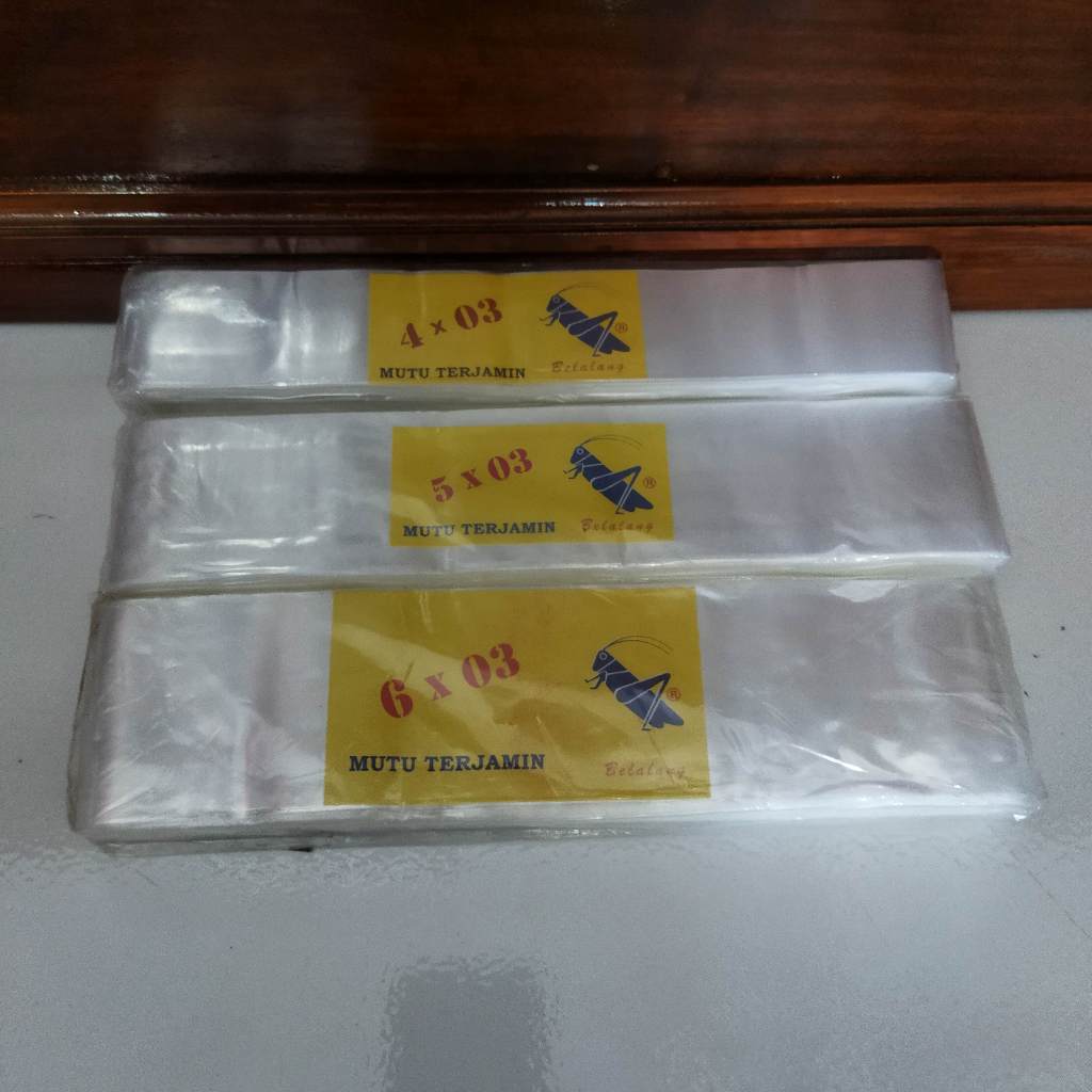 Belalang Plastik PP Roll 03, Plastik Roll Bening Tebal 03