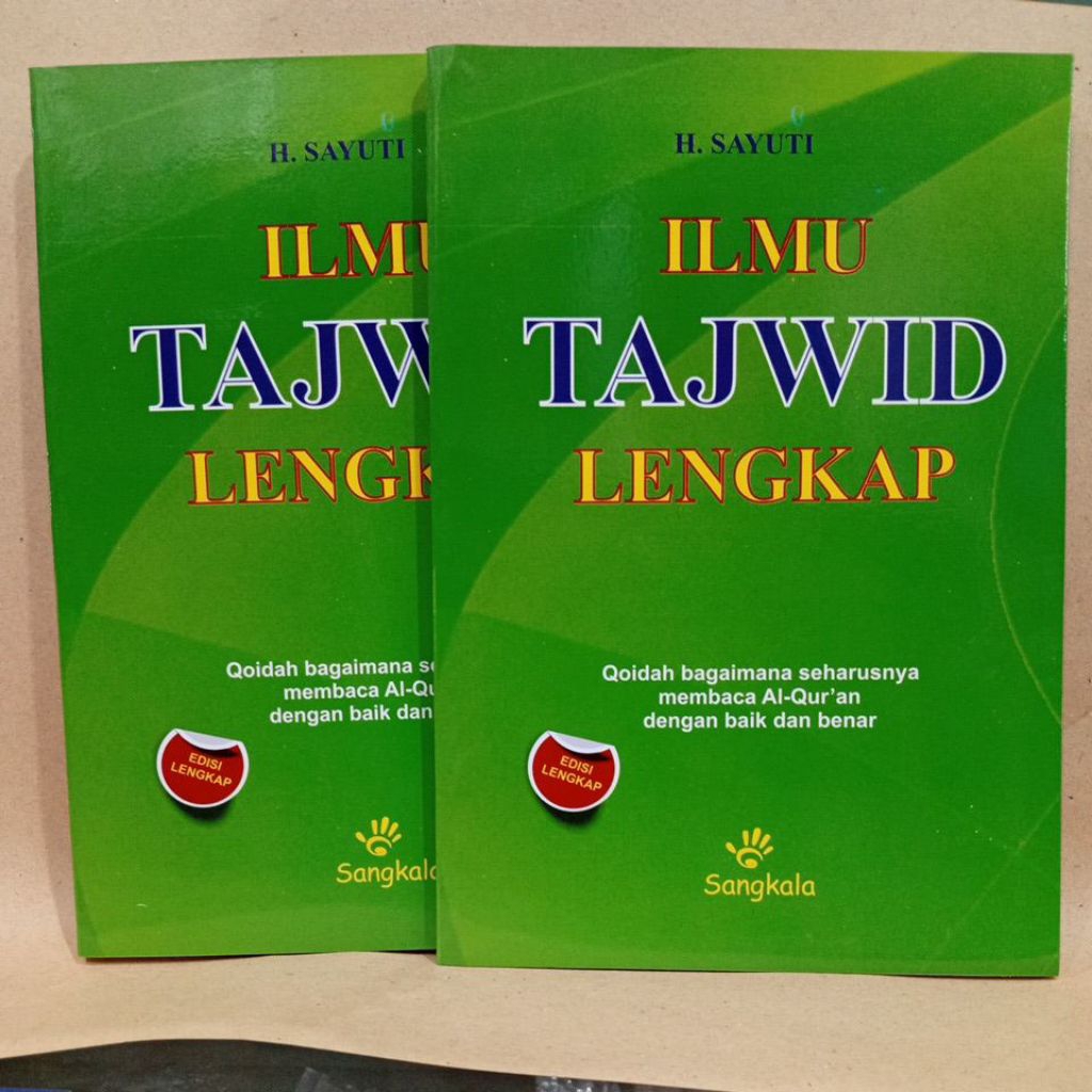 PELAJARAN ILMU TAJWID LENGKAP H. SAYUTI