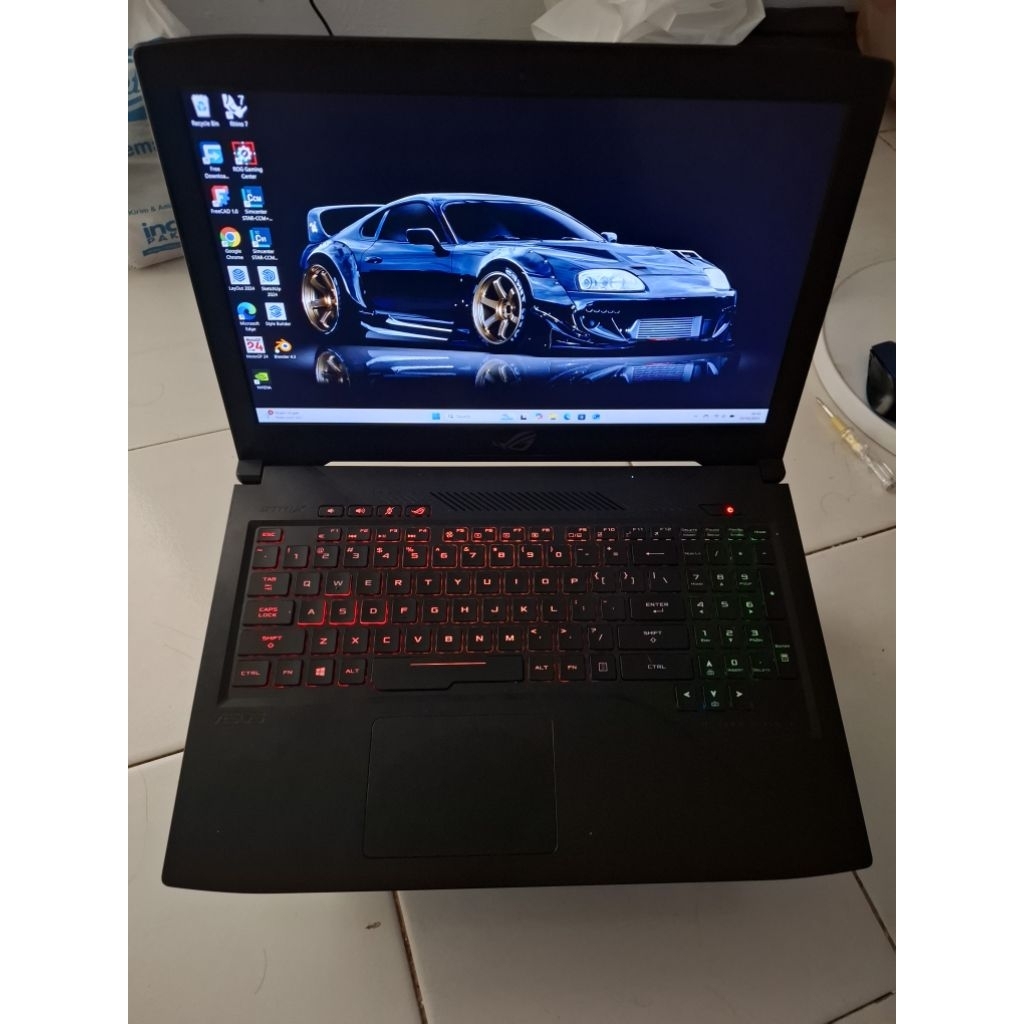 Laptop Gaming Asus ROG Strix GL503VD bekas murah khusus batam
