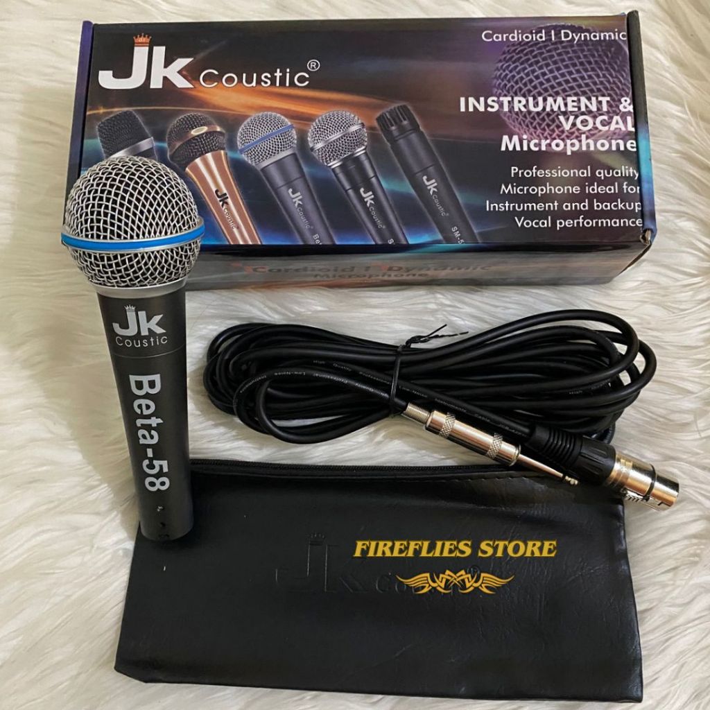 Microphone Mic JK Coustic Beta-58 Original