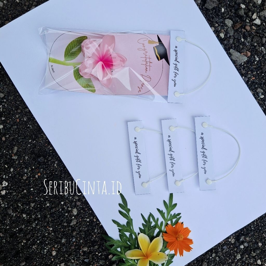 

Hangtag Buket | Gantungan Tali Buket Jedai | Tali Jinjing