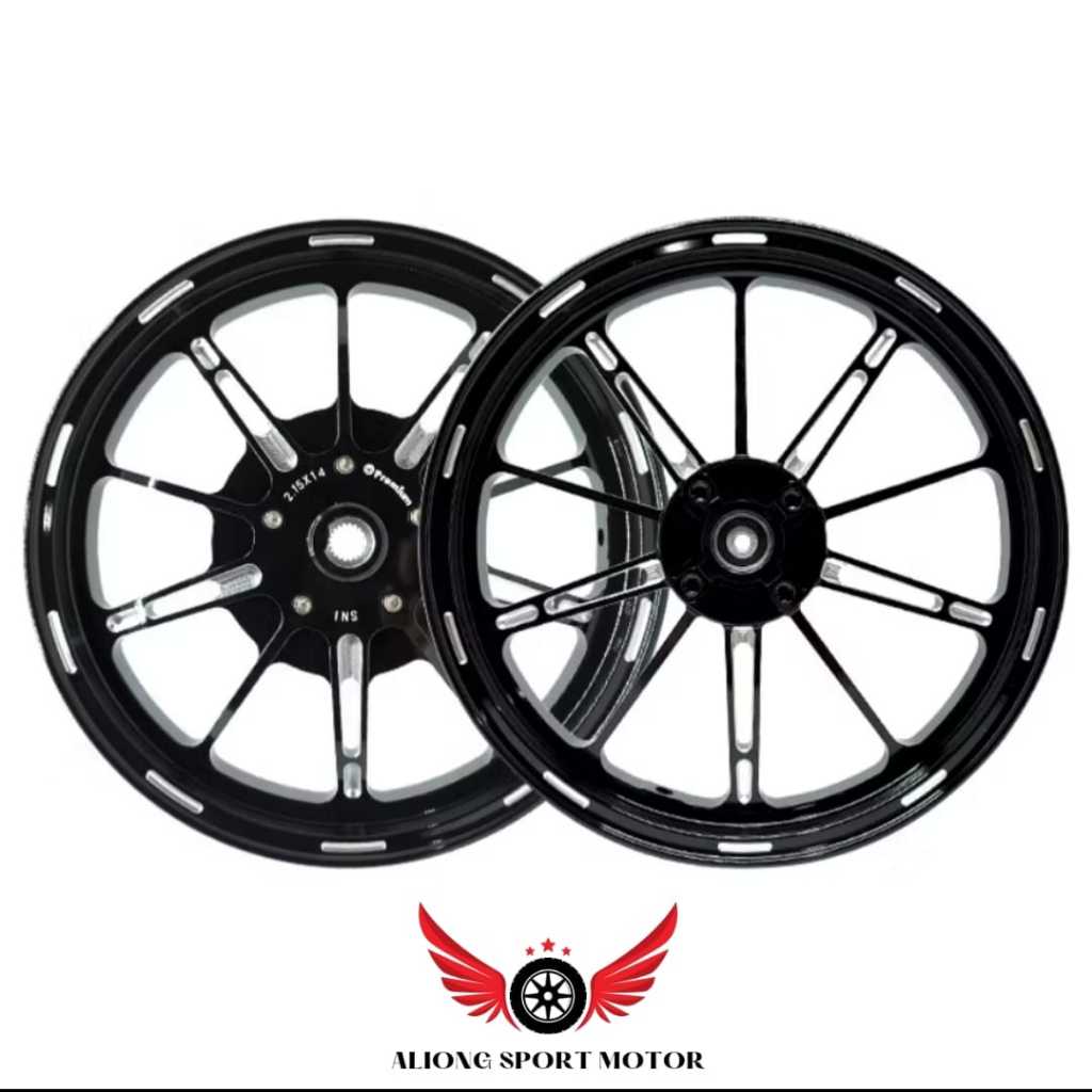 PREMIUM Velg Racing VD-P10 185x14 & 215x14 - Mio M3/ Mio Z/ Fino 125/ All New Soul GT/ Xride 125/ Xe