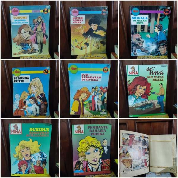 Komik Eropa: Seri Nina (Komik Lebar Gramedia)