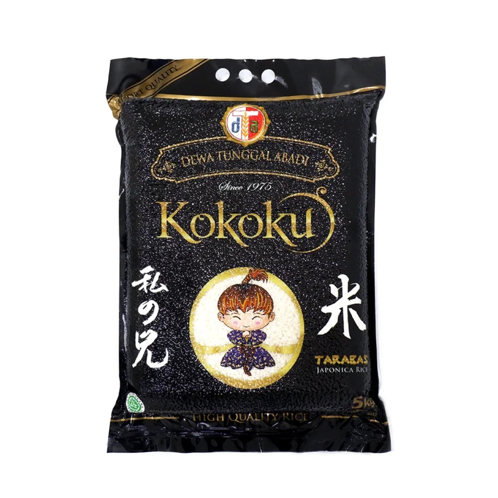 

BERAS JEPANG JAPONICA KOSHIHIKARI KOKOKU IKIRU OISHI GOLD BERAS SUSHI ONIGIRI PULEN RAISU URBAN BERAS KHUSUS KOKOKU
