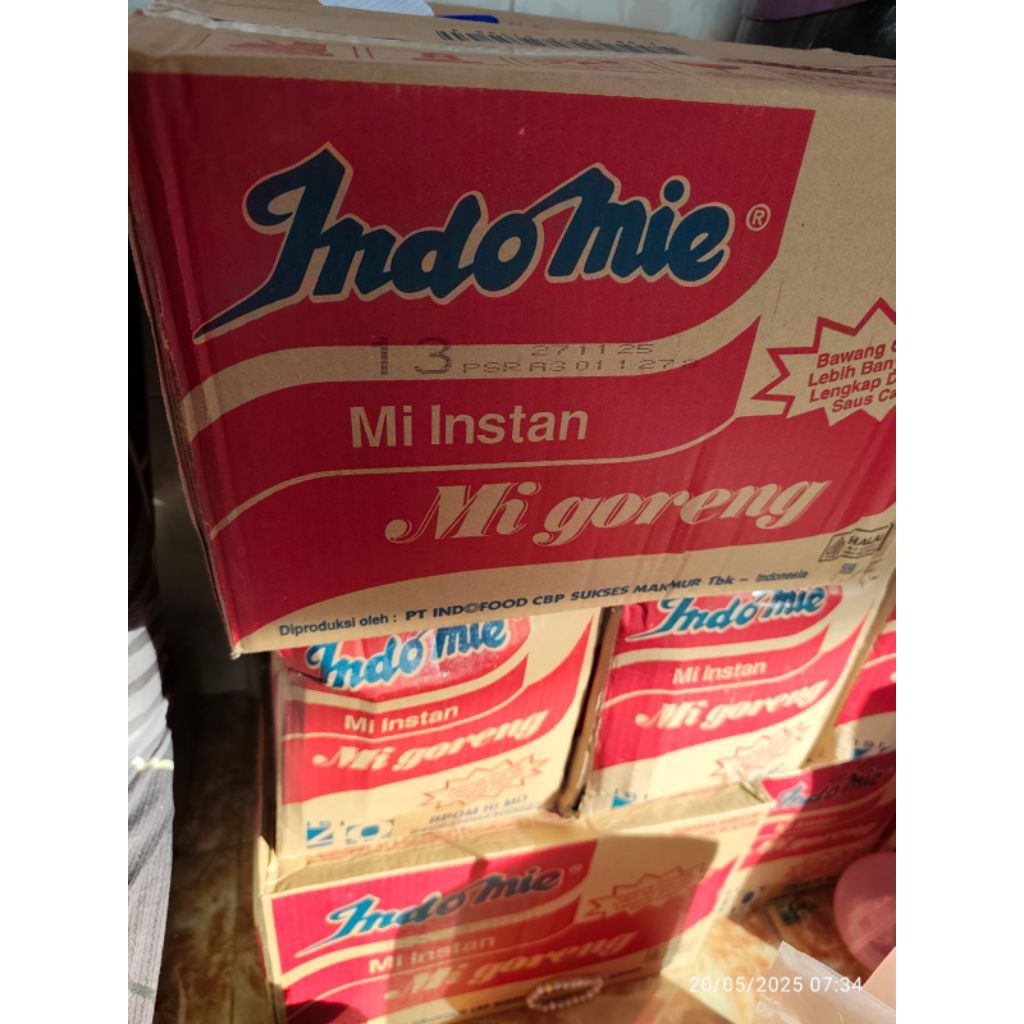 

Indomie Goreng 1 Karton