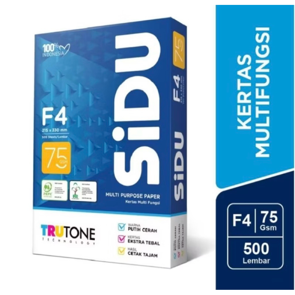 

HVS SIDU F4 75 GRAM