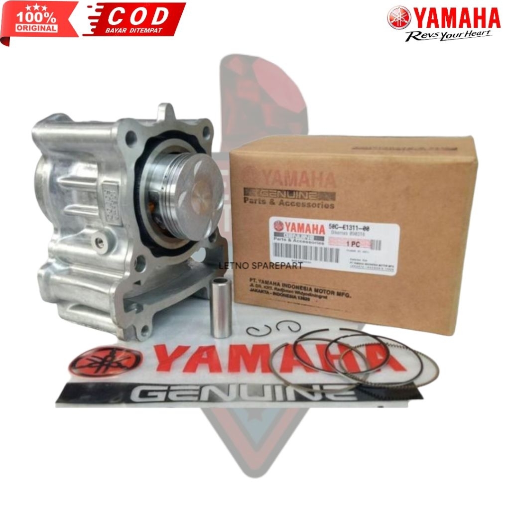 BLOCK BLOK SEHER CYLINDER 50C JUPITER MX NEW 135 MX KING ORIGINAL ORI