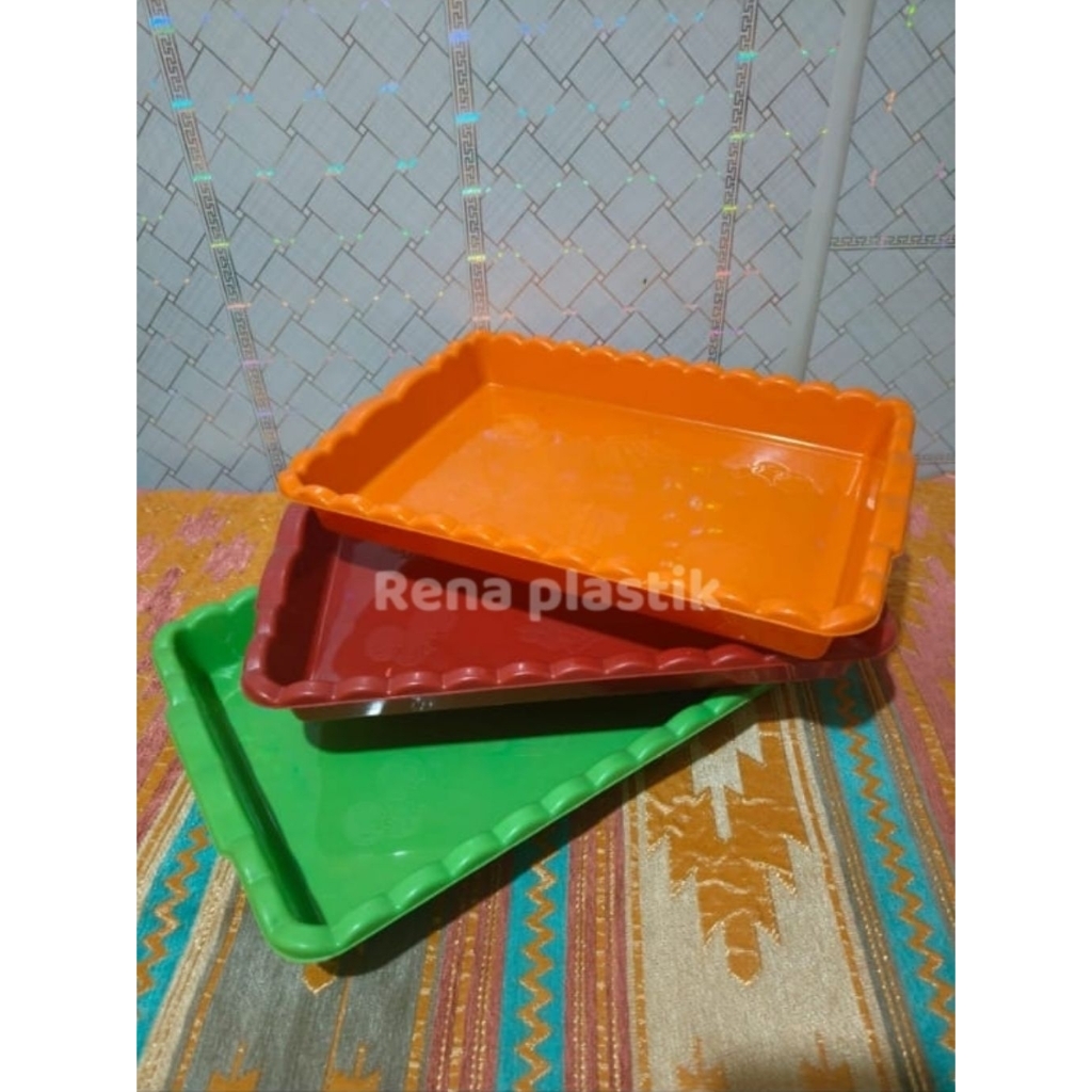 Nampan plastik besar/Nampan saji/Baki plastik/leser plastik
