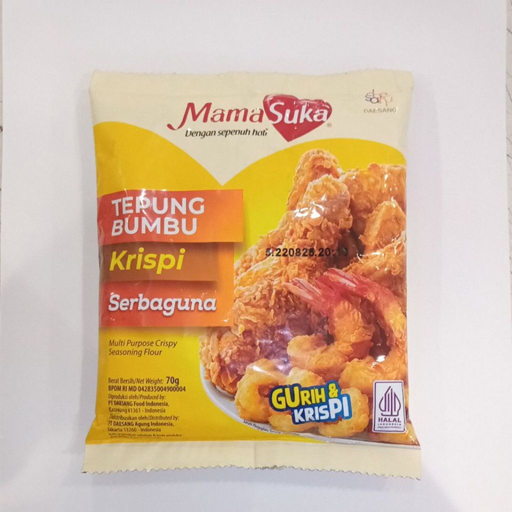

Mama suka tepung bumbu krispi serbaguna