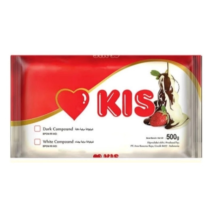 

COKELAT BLOK KIS 500gr / Coklat Batang KIS / DARK Chocolate Compound 500 gram