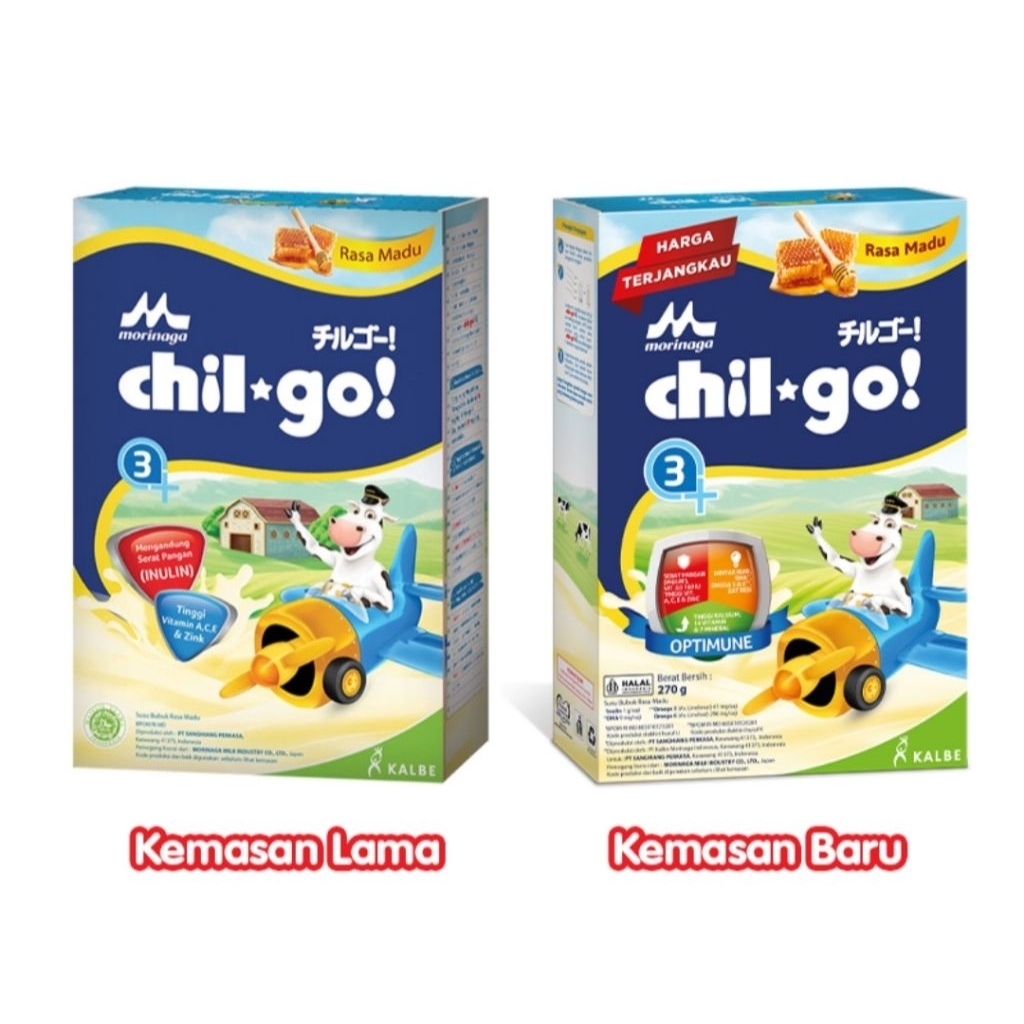 

Morinaga chil-go 3+ 270 g susu bubuk pertumbuhan anak 3-12 tahun
