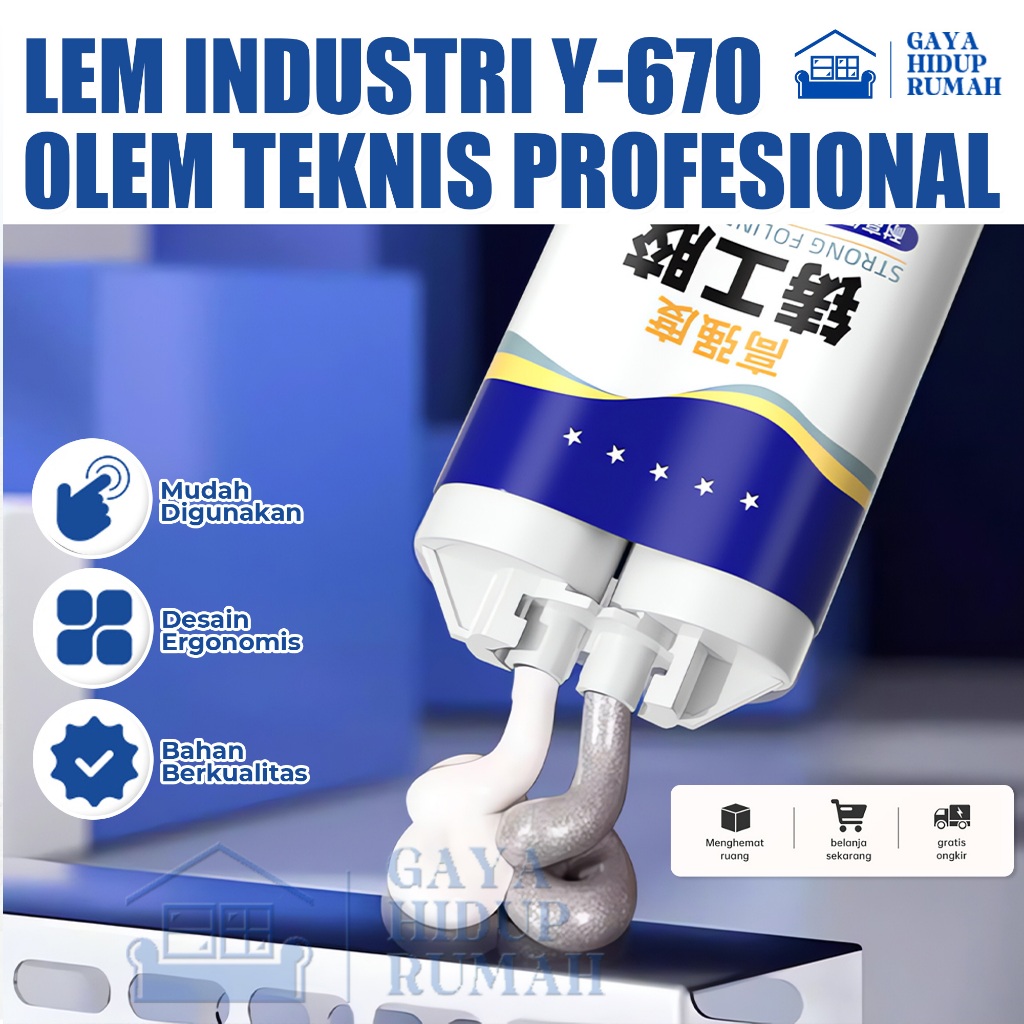 Lem Teknis Profesional  kekuatan super, untuk perbaikan mesin/cetakan Perekat logam Lem tahan panas