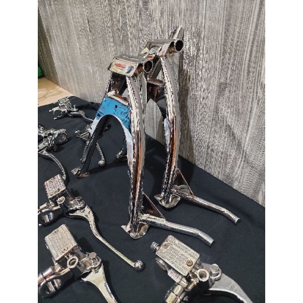 [CHROME] STANDAR TENGAH MEGAPRO PRIMUS JAGANG MP MEGA PRO Primus STANDART tengah Original Jagang Ten