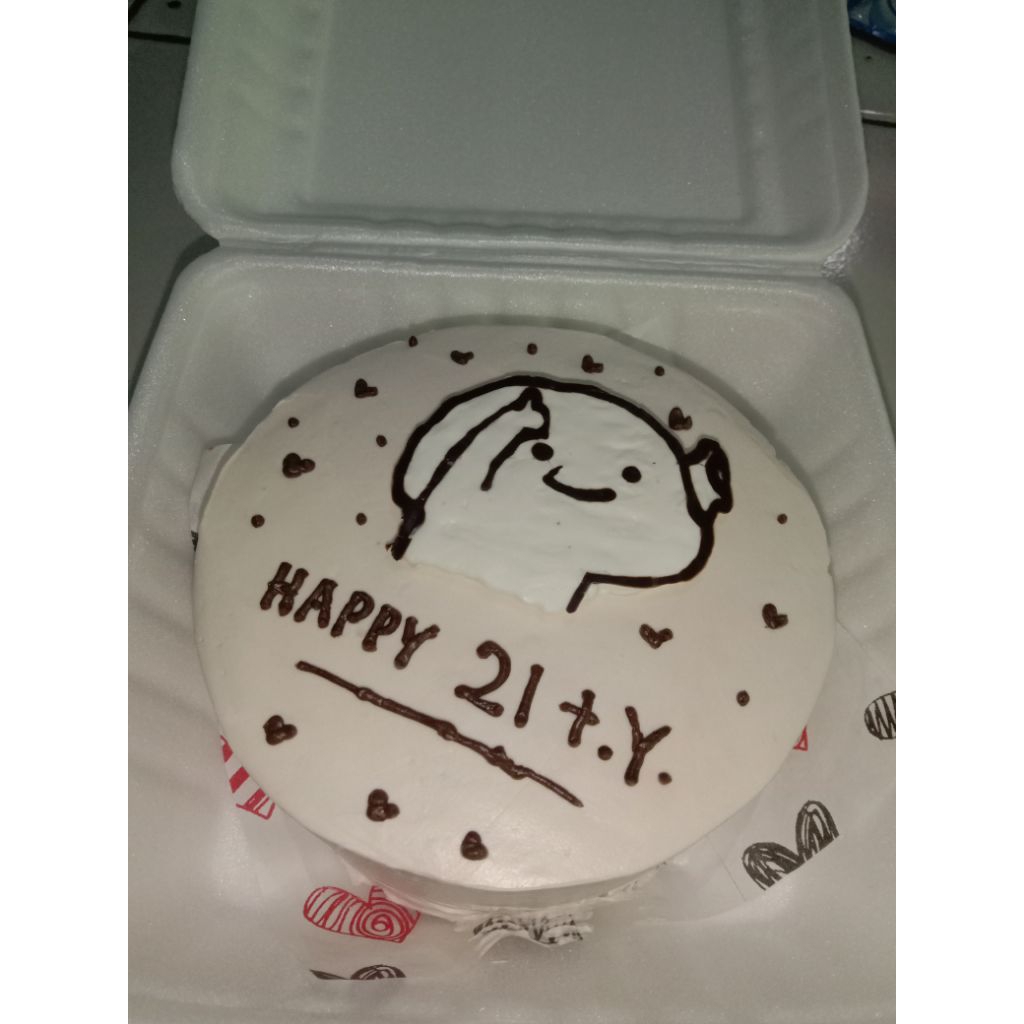 

BENTO CAKE / kue ulang tahun / kue tart kecil