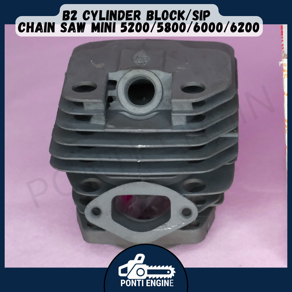 Cylinder Block/Sip Chain Saw Mini 5200/5800/6000/6200 (B2)