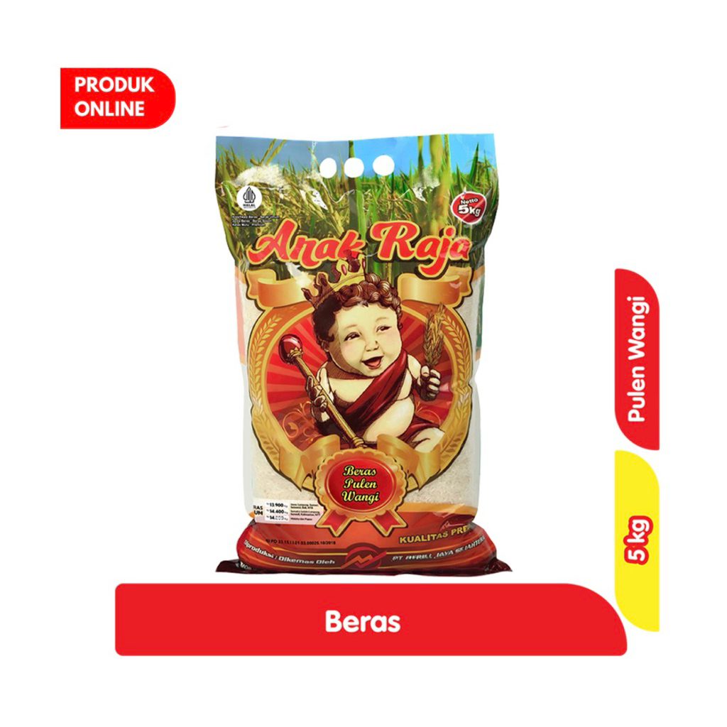 

Anak Raja Beras Premium Pulen Wangi 5kg