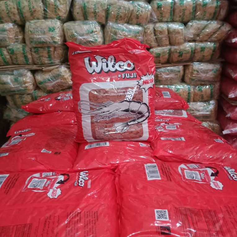 

[Bal] Kerupuk ikan merah merk WILCOxFUJI Kerupuk Mentah Bentuk Ikan Unik