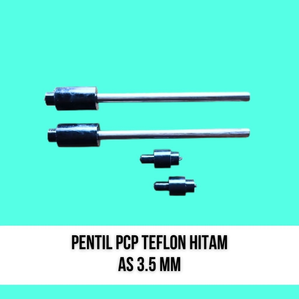 Pentil Pcp Teflon Hitam As 3.5 MM