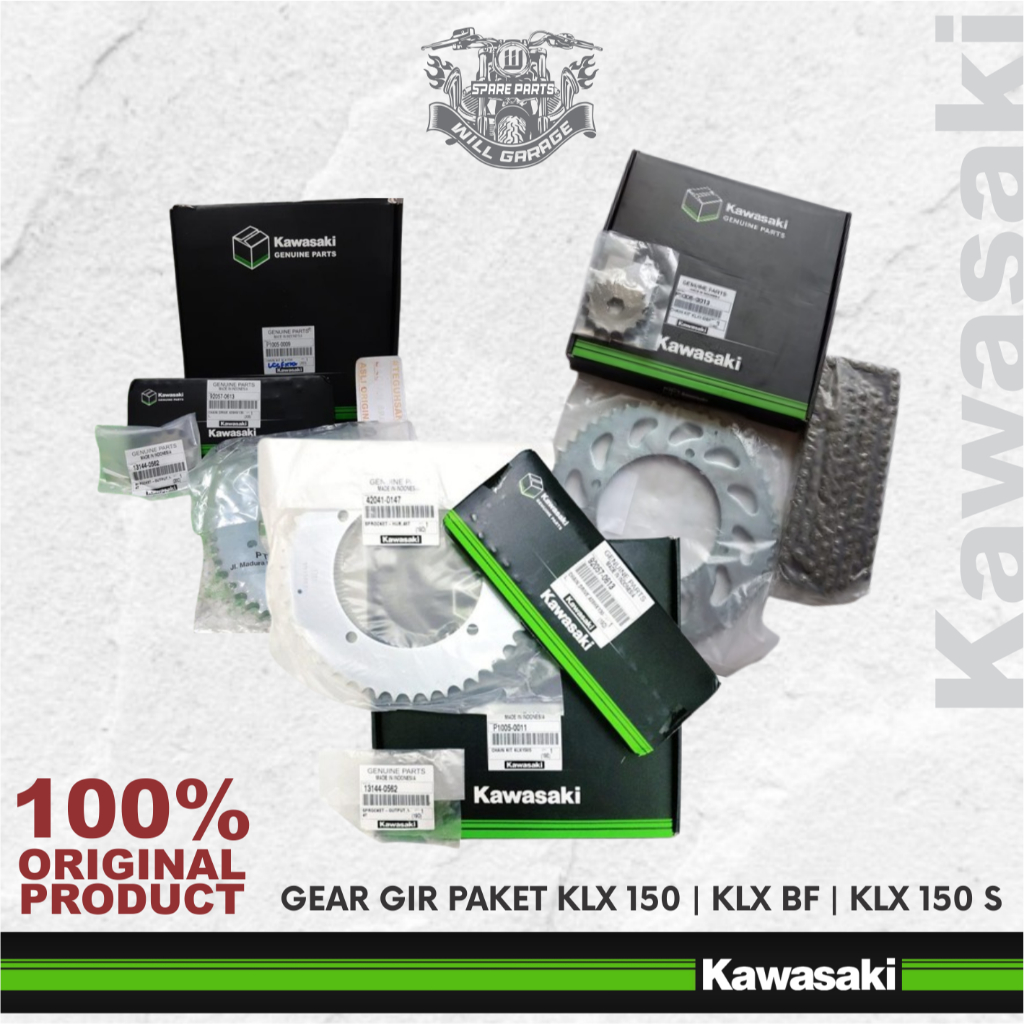 GEAR GIR PAKET KLX 150 | KLX BF | KLX 150 S KAWASAKI ORIGINAL