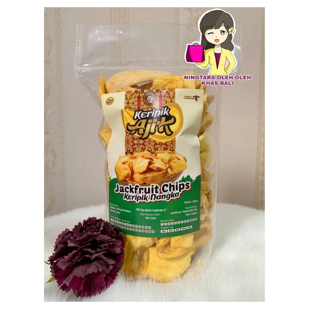 

KERIPIK AJIK RASA NANGKA (JACKFRUIT) KHAS BALI