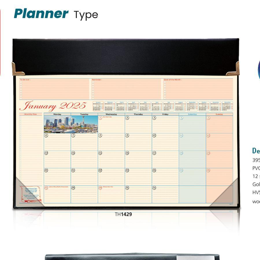 Deskmatt Planner TH 2025 Ukuran Besar