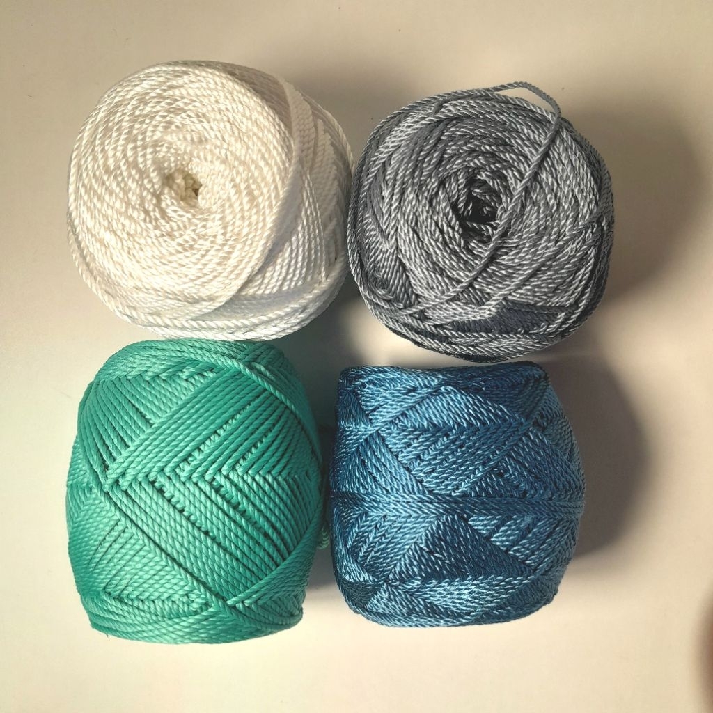 RIAU Benang rajut polyester D27 // Benang rajut poliester // Benang rajut poly