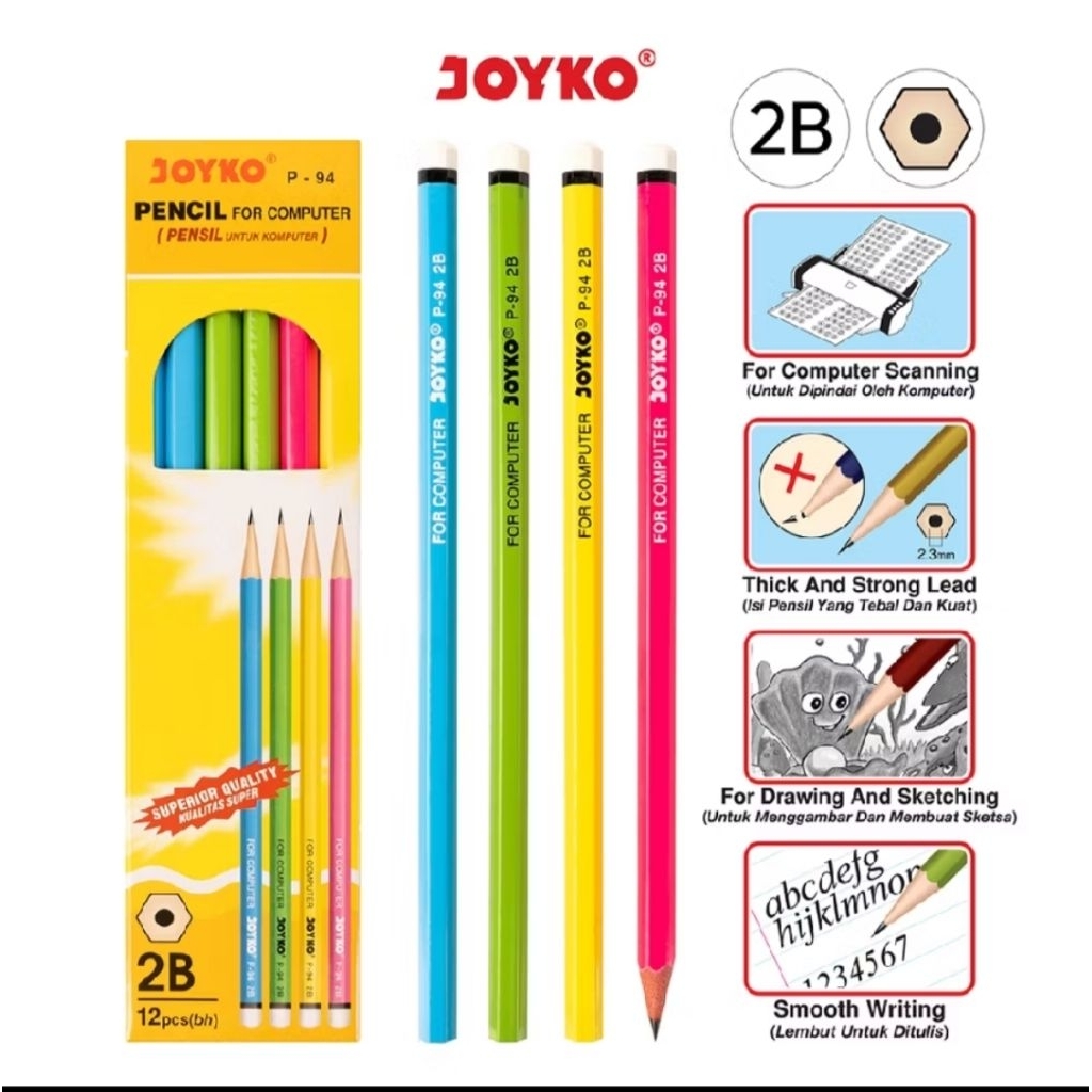 

PENSIL JOYKO P-94 1 Lusin