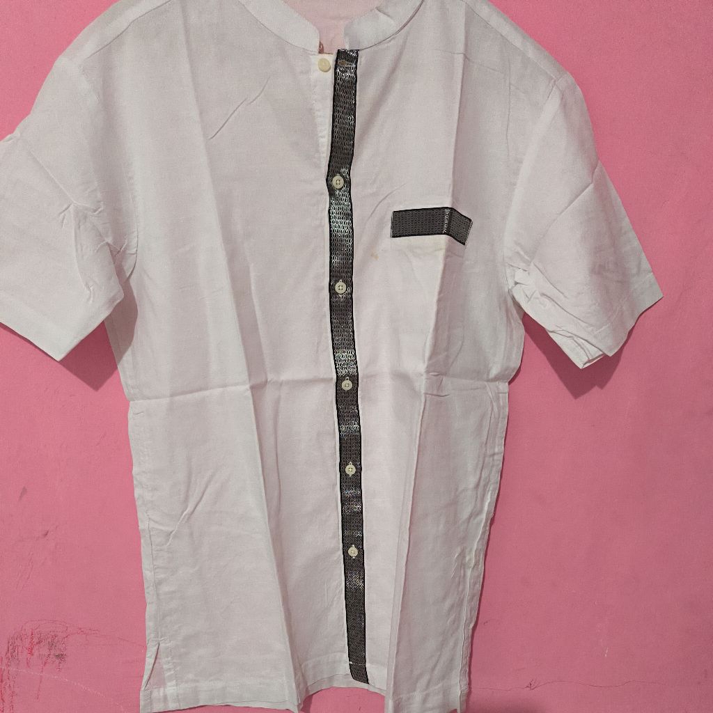 Preloved Baju Muslim Pria Putih