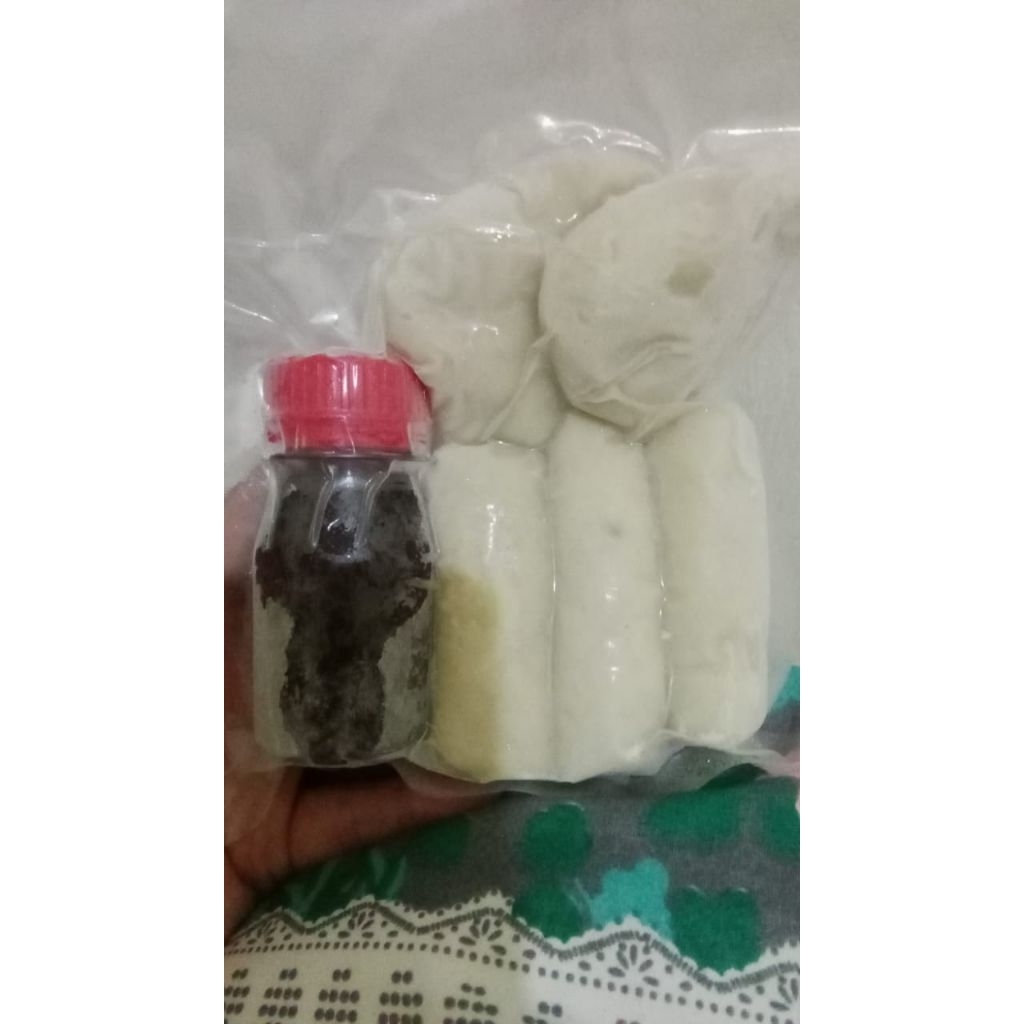 

Pempek keju mozarella