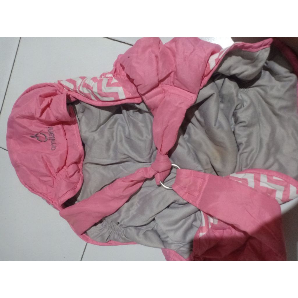 Preloved Gendongan Samping Omiland Pink
