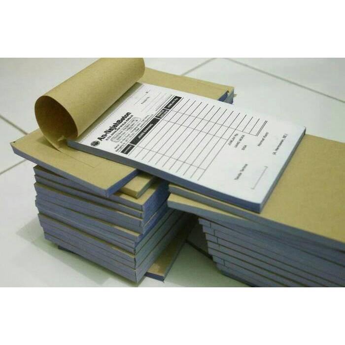 

NOTA/KWITANSI 1 WARNA CUSTOM FREE DESAIN 1 PLY / 2 PLY NOTA NCR (1 RIM)