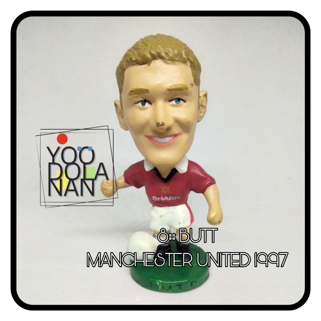 8# BUTT - MANCHESTER UNITED 1997 CORINTHIAN PROSTARS FIGURE PEMAIN BOLA