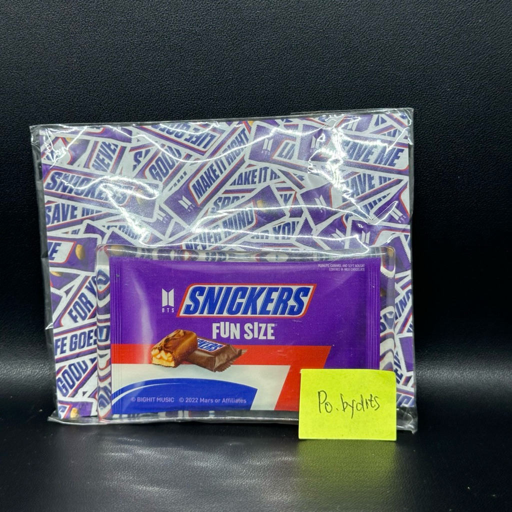 [READY STOCK] GRIPTOK BTS X SNICKERS FUN SIZE