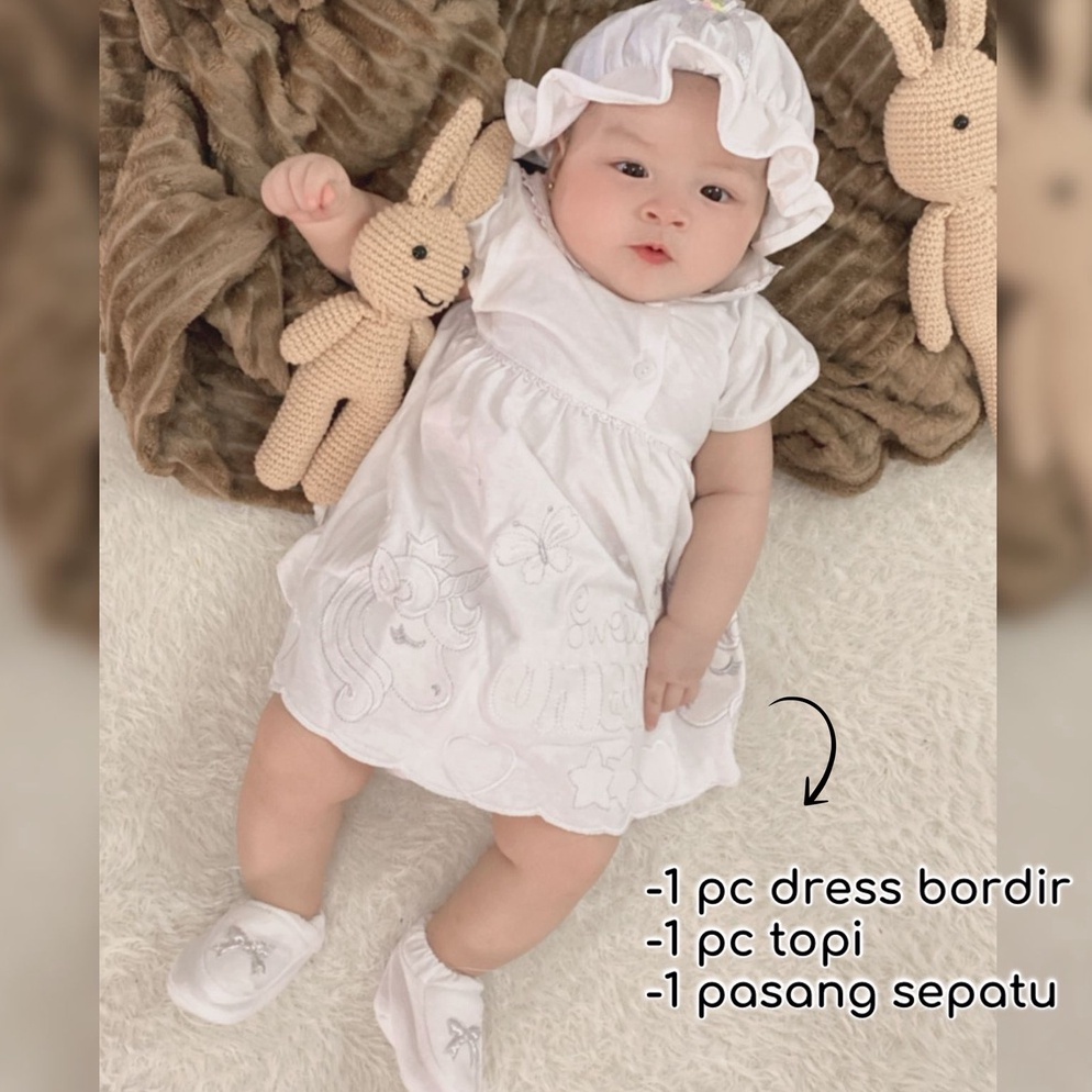 KODE S73D GROSIR KLIK 4 KALI Baju Dress Rok topi Sepatu Pergi Lucu Fashion Anak Bayi sweet love Babe