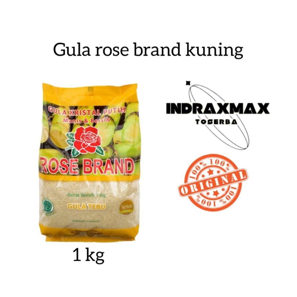 

gula 1kg rose brand kuning 1kg