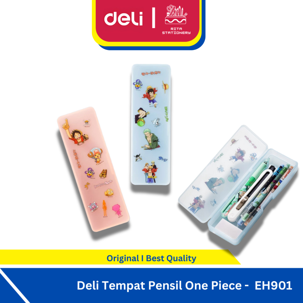 

Deli Tempat Pensil One Piece / Plastic Pencil Case - H901